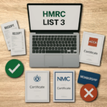 Expense reimbursement for professional fees and HMRC-approved subscriptions