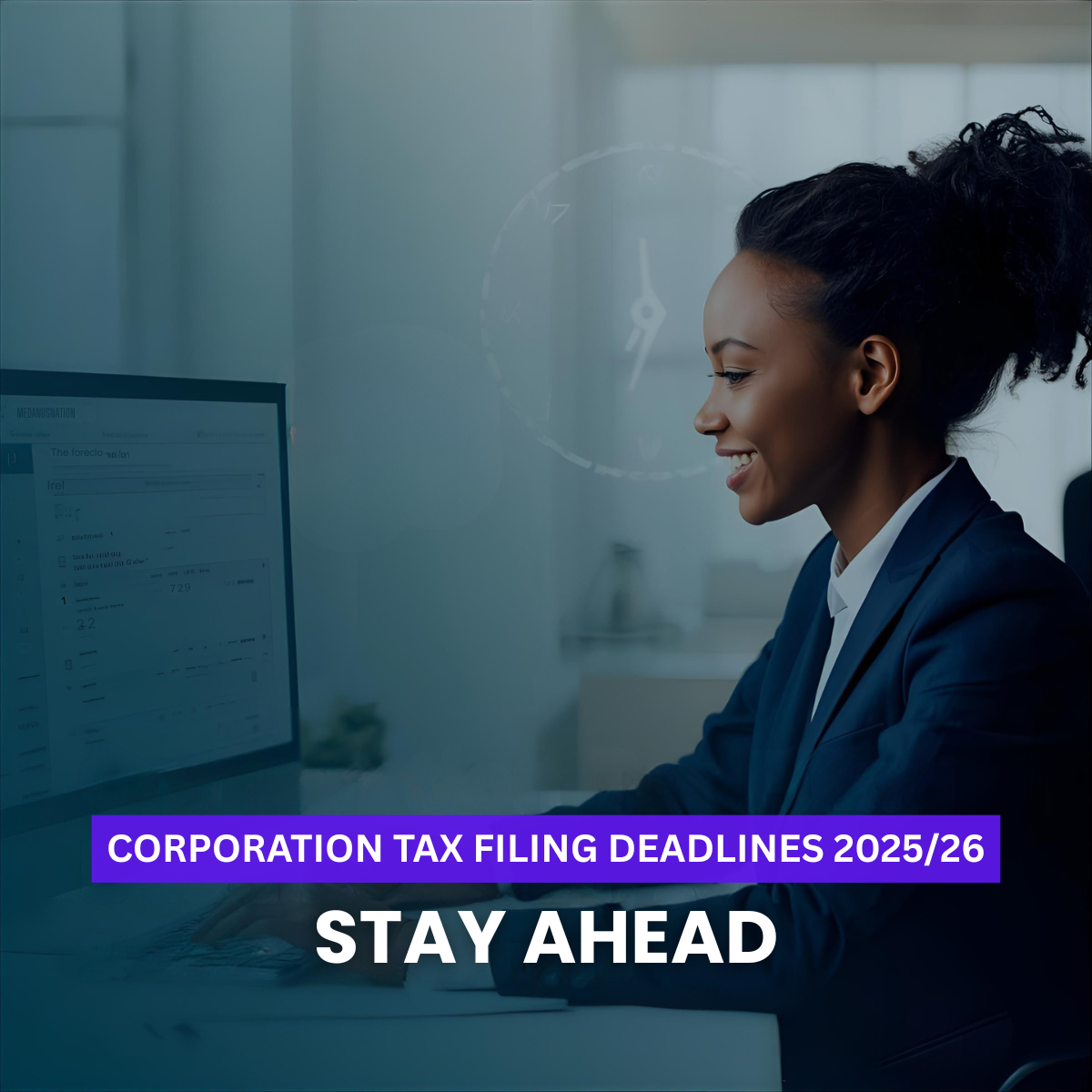 UK company filing Corporation Tax return online before the HMRC deadline.